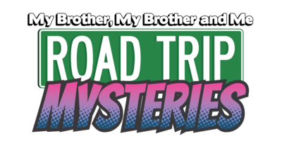 MBMBaM Road Trip Mysteries Logo